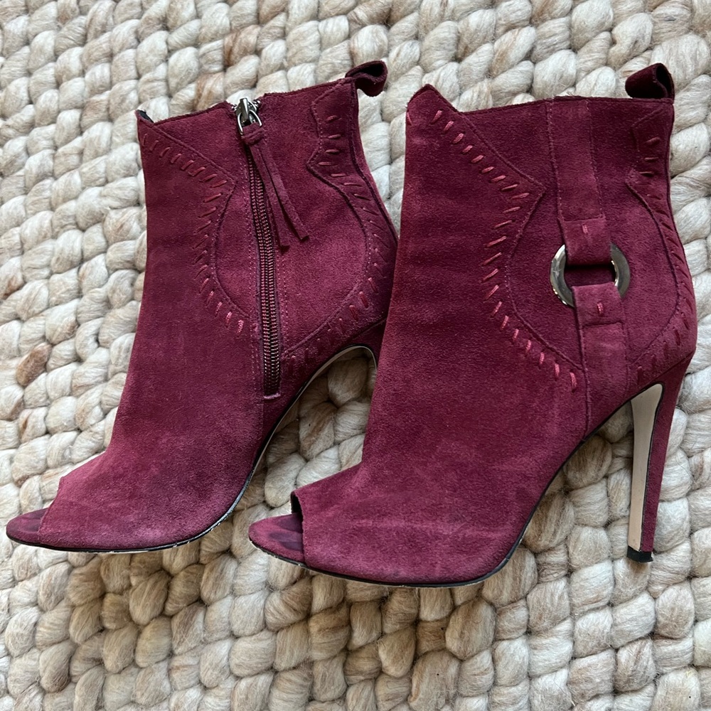 Rebecca Minkoff Peep Toe Bootie 7.5